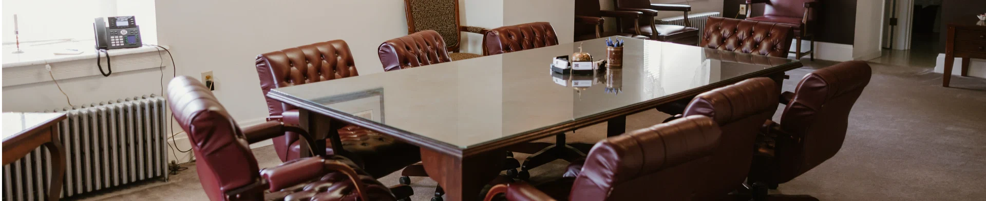 Conference room at Mosebey Law Group